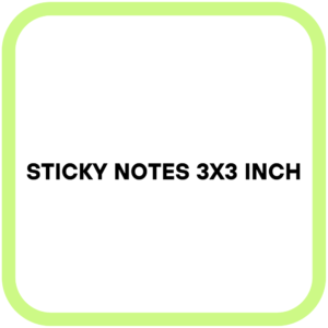 Sticky Notes 3x3 inch