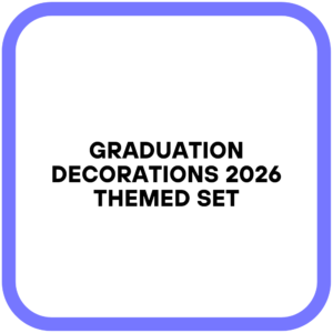Graduation Decorations 2026 Themed Set
