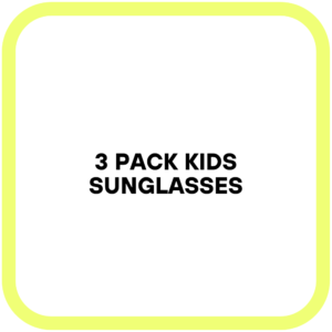 3 Pack Kids Sunglasses