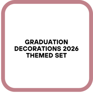Graduation Decorations 2026 Themed Set