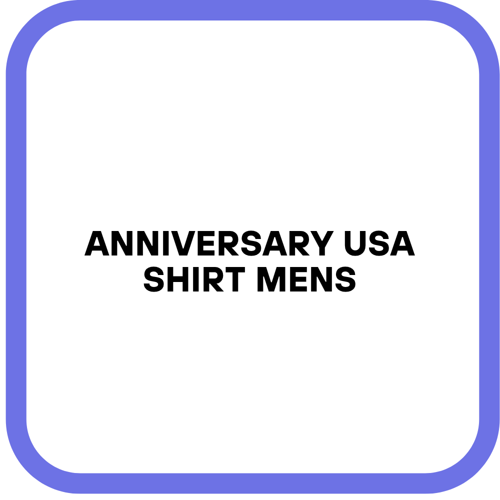 Anniversary USA Shirt Mens