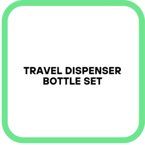 Travel Dispenser Bottle Set