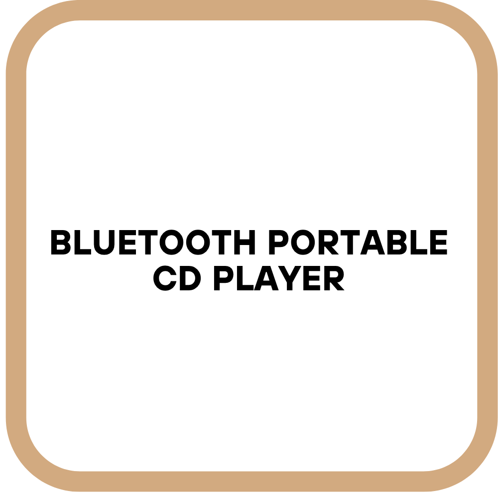 Bluetooth Portable CD Player