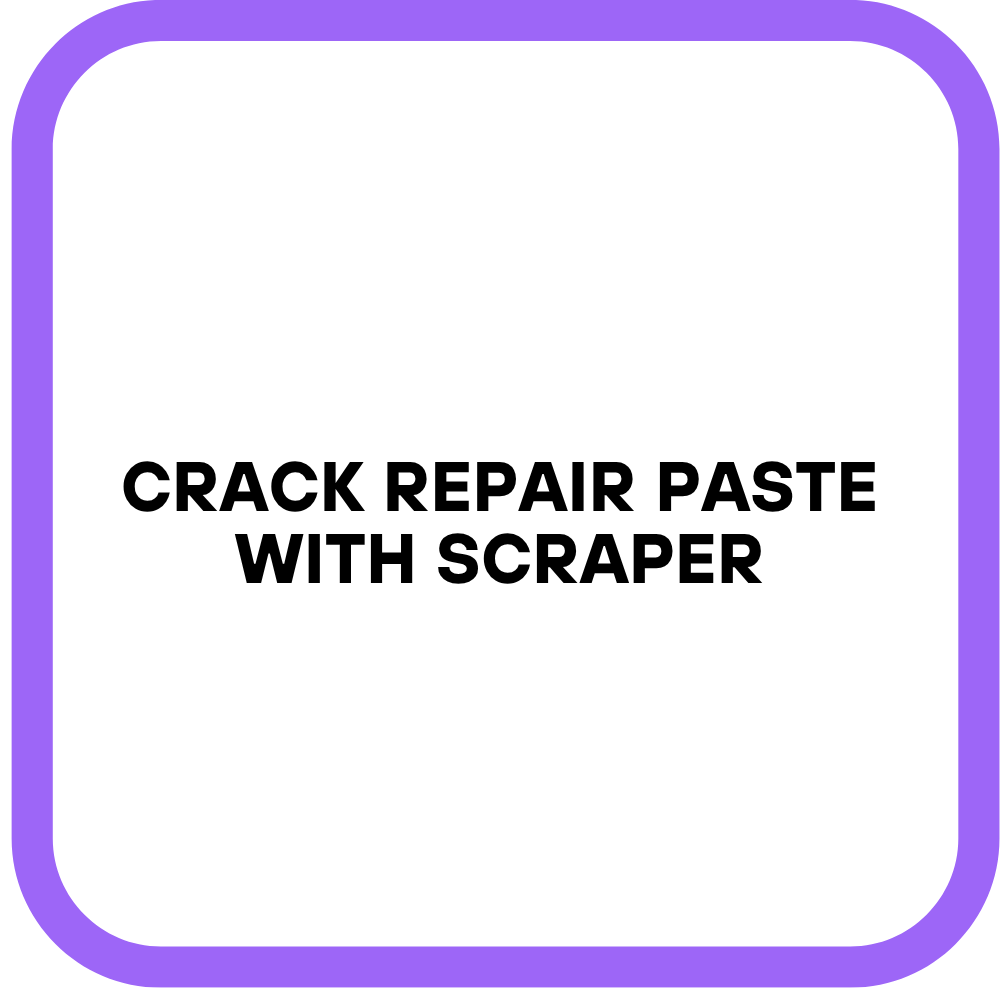 Crack Repair Paste with Scraper