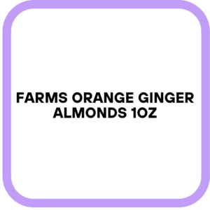 Farms Orange Ginger Almonds 1oz