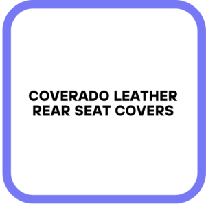 Coverado Leather Rear Seat Covers