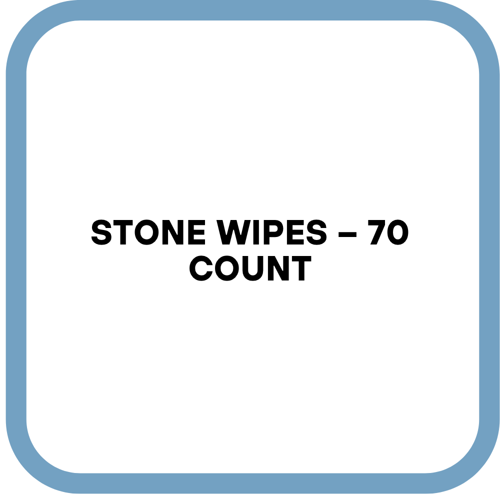 Stone Wipes – 70 Count