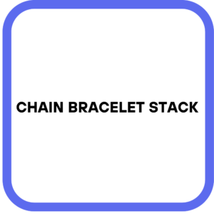 Chain Bracelet Stack