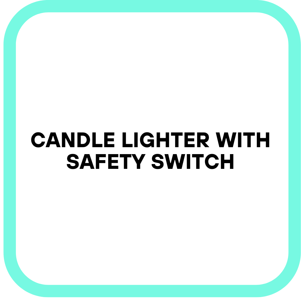Candle Lighter with Safety Switch