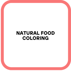 Natural Food Coloring