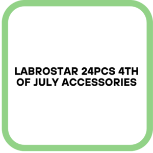 Labrostar 24Pcs 4th of July Accessories