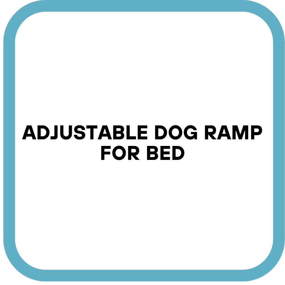 Adjustable Dog Ramp for Bed