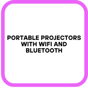 Portable Projectors with Wifi and Bluetooth