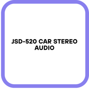 JSD-520 Car Stereo Audio