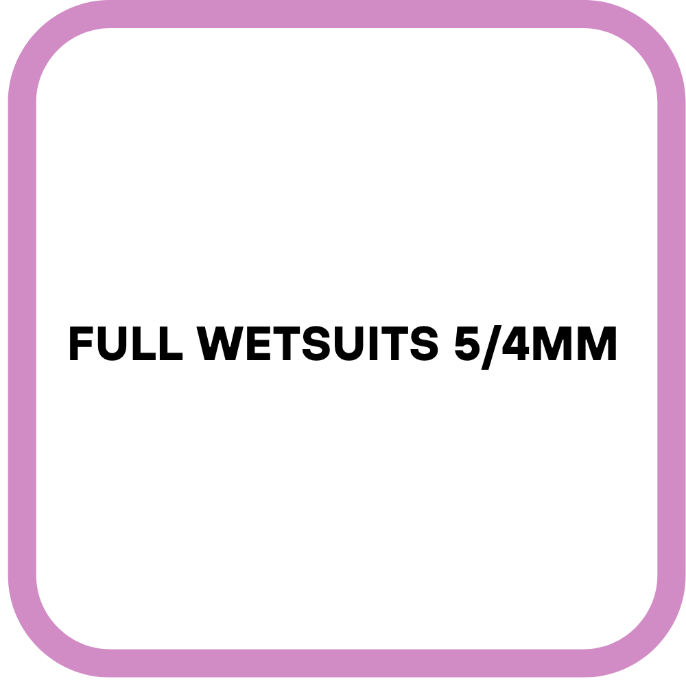 Full Wetsuits 5/4mm