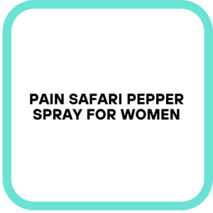 Pain Safari Pepper Spray for Women