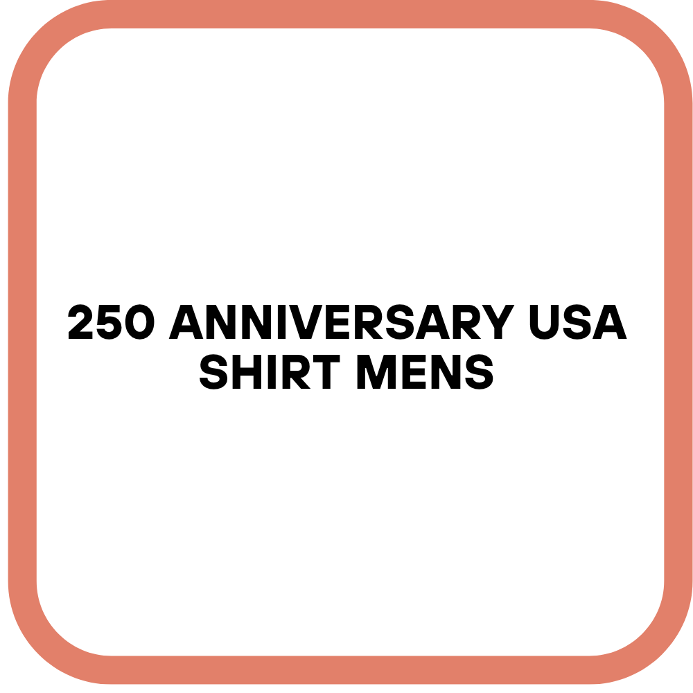 250 Anniversary USA Shirt Mens