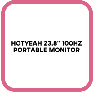 HotYeah 23.8" 100Hz Portable Monitor