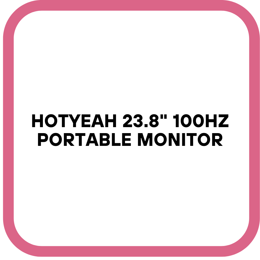 HotYeah 23.8" 100Hz Portable Monitor