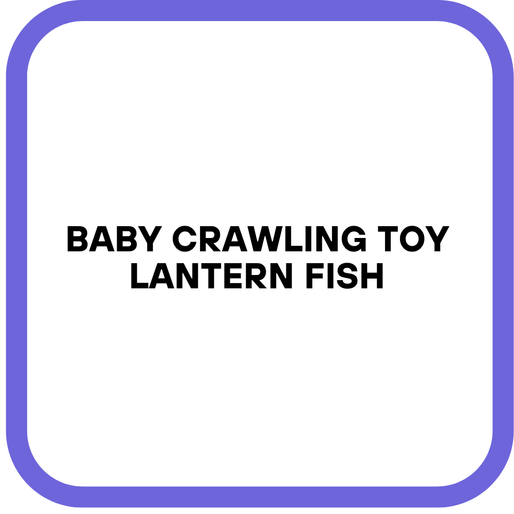 Baby Crawling Toy Lantern Fish