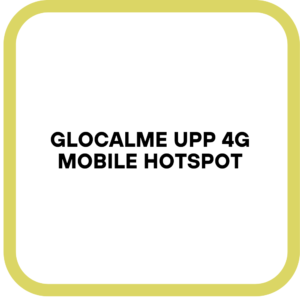 GlocalMe UPP 4G Mobile Hotspot
