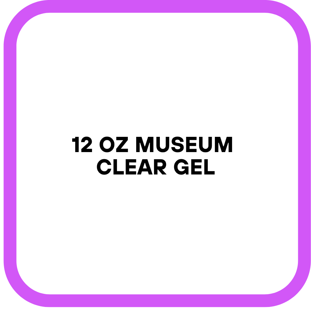 12 oz Museum Clear Gel