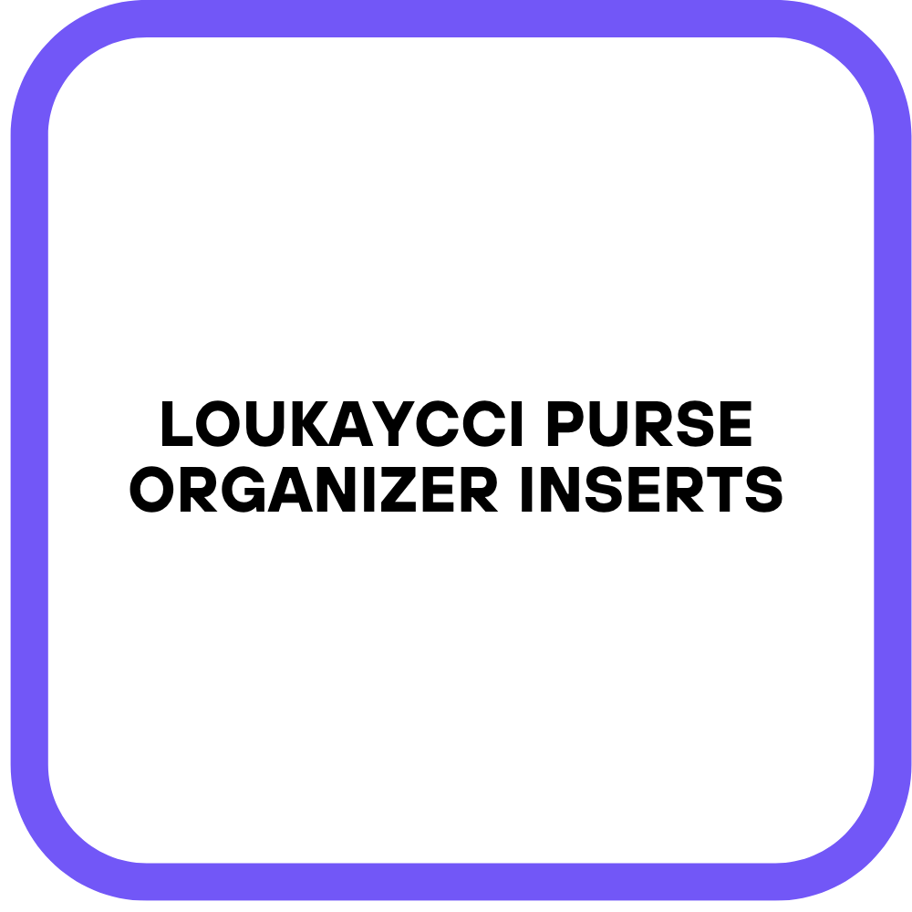 LOUKAYCCI Purse Organizer Inserts