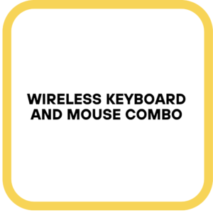 Wireless Keyboard and Mouse Combo