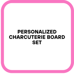 Personalized Charcuterie Board Set