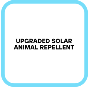Upgraded Solar Animal Repellent