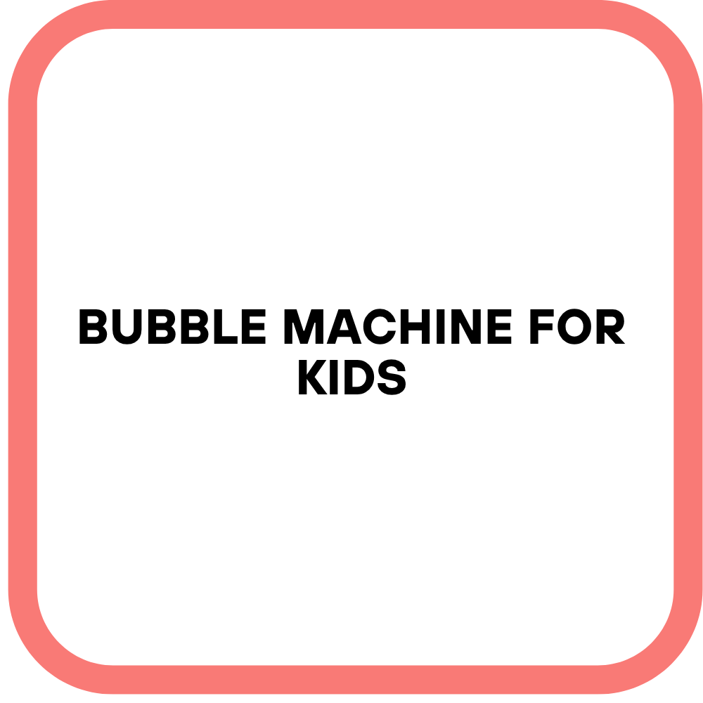 Bubble Machine for Kids