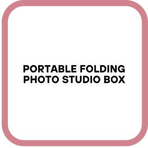 Portable Folding Photo Studio Box