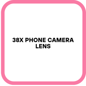 38X Phone Camera Lens
