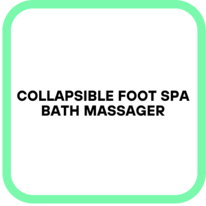 Collapsible Foot Spa Bath Massager