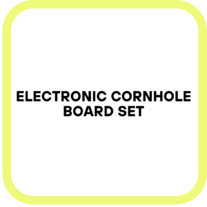Electronic Cornhole Board Set