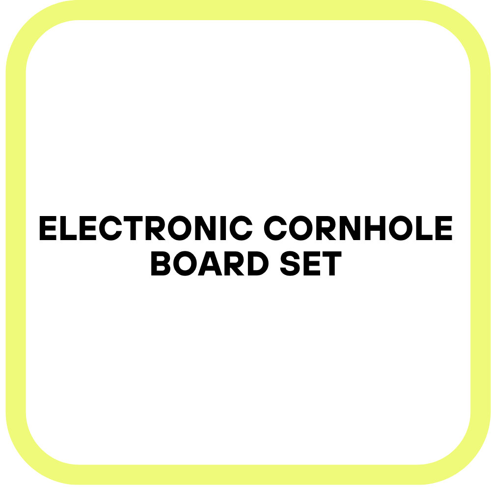 Electronic Cornhole Board Set