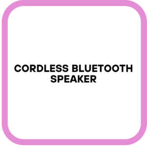 Cordless Bluetooth Speaker