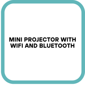 Mini Projector with Wifi and Bluetooth