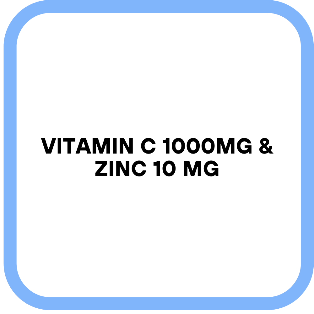 Vitamin C 1000mg & Zinc 10 mg