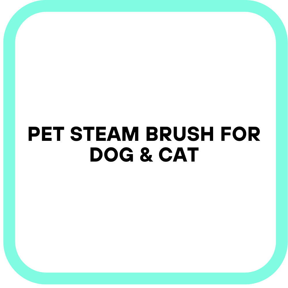 Pet Steam Brush for Dog & Cat