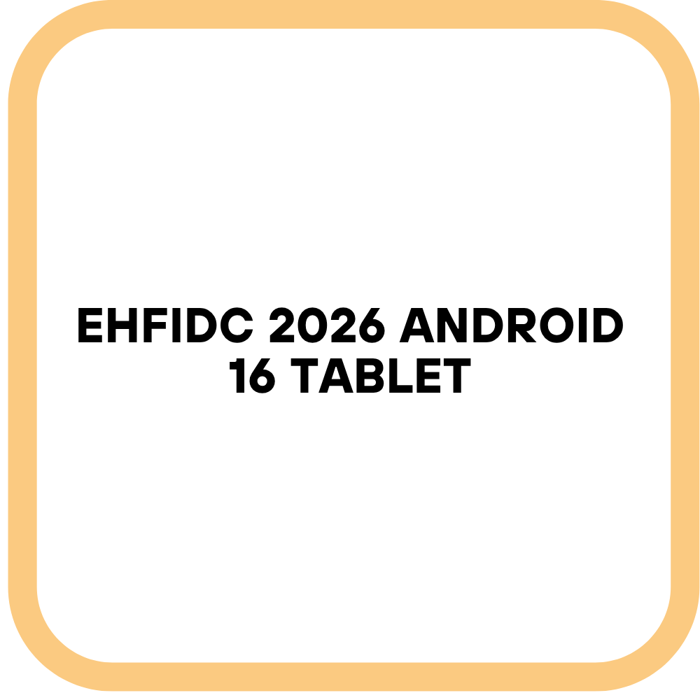 EHFiDC 2026 Android 16 Tablet