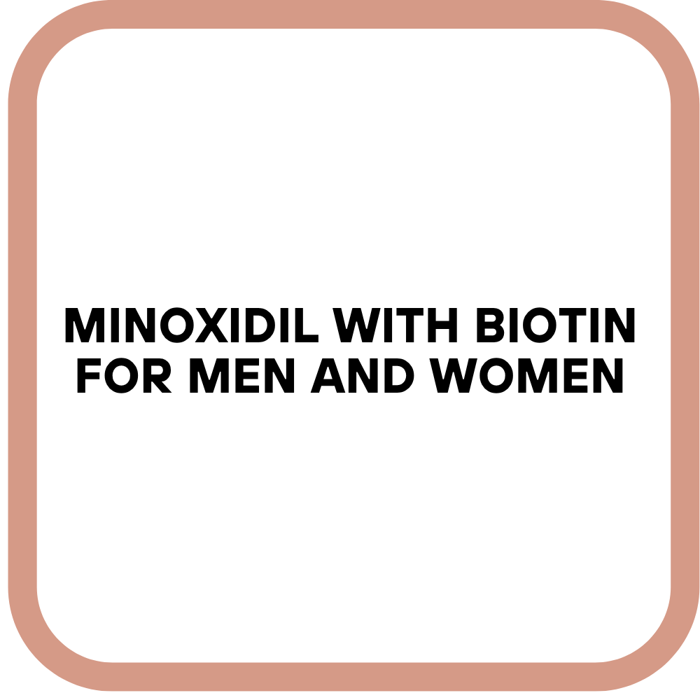 Minoxidil with Biotin for Men and Women