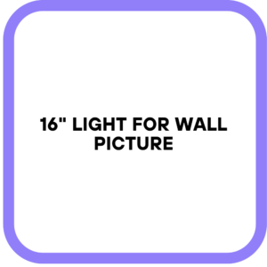 16" Light for Wall Picture