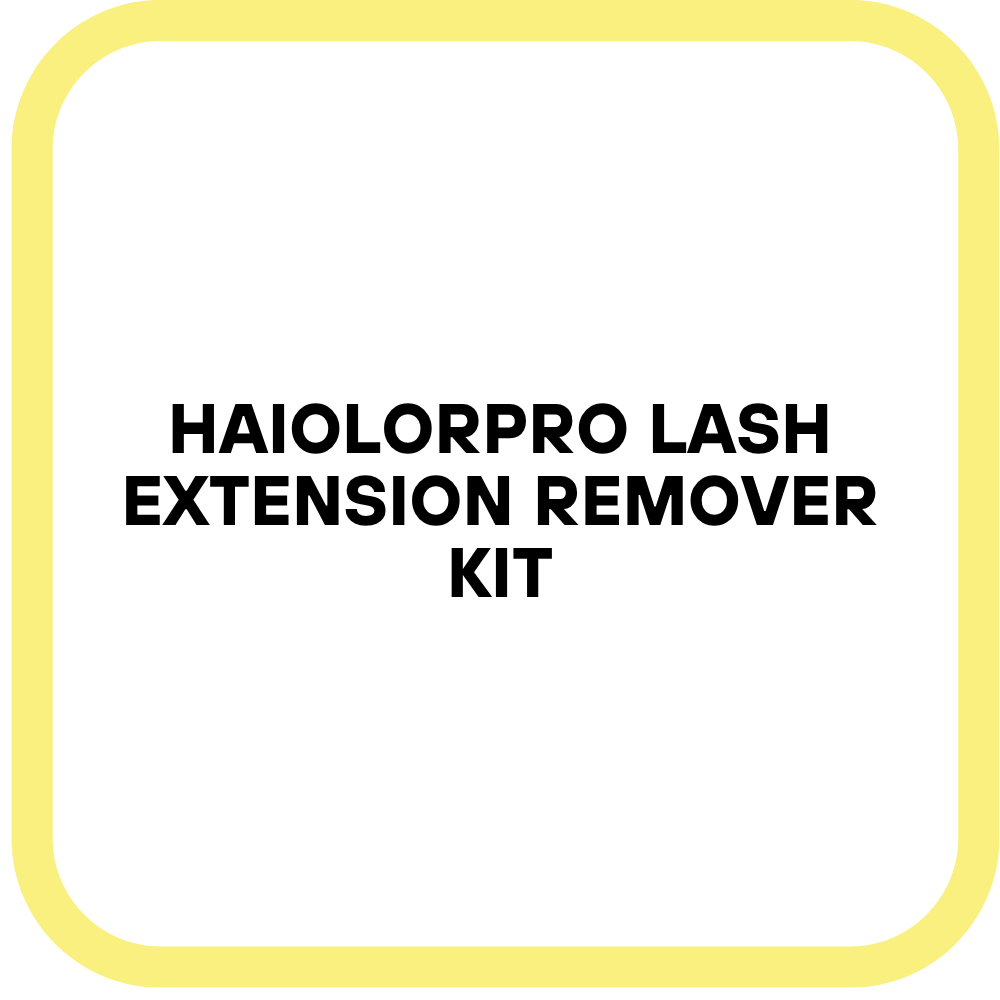 HAIOLORPRO Lash Extension Remover Kit