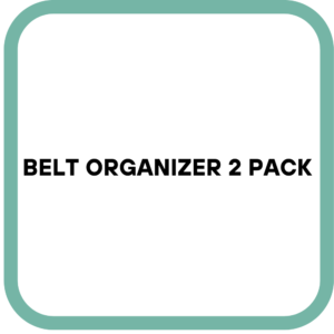 Belt Organizer 2 Pack