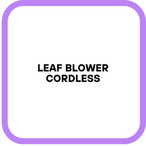 Leaf Blower Cordless