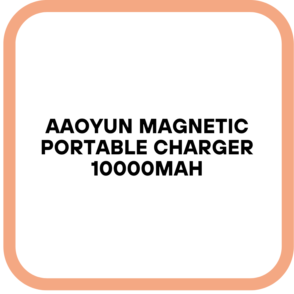 Aaoyun Magnetic Portable Charger 10000mAh