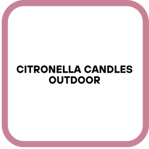 Citronella Candles Outdoor