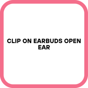 Clip On Earbuds Open Ear
