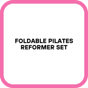 Foldable Pilates Reformer Set